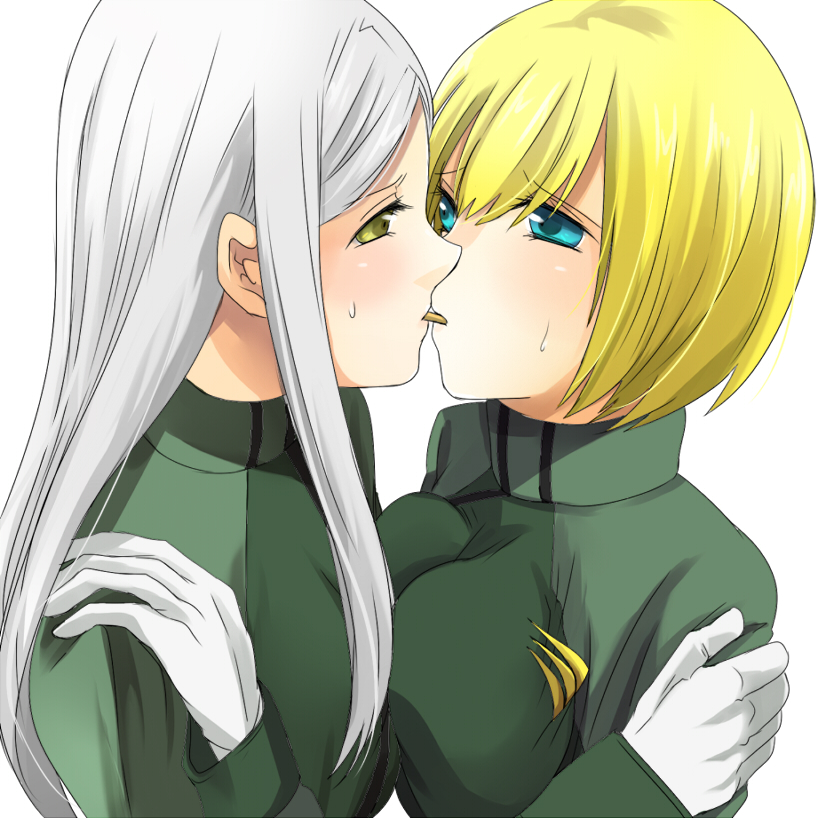 soma peries and louise halevy (gundam and 1 more) drawn by chiha