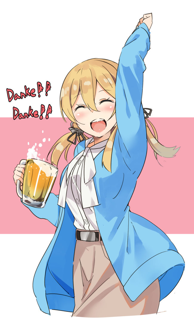 prinz eugen and ellen baker (kantai collection and 1 more) drawn by maji_(etonato)