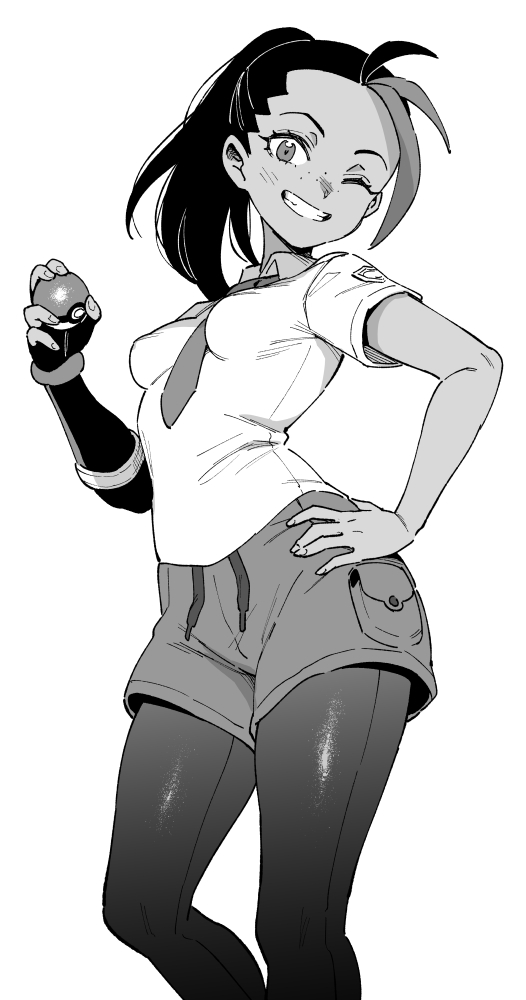 nemona (pokemon and 1 more) drawn by ter_(otokoter)
