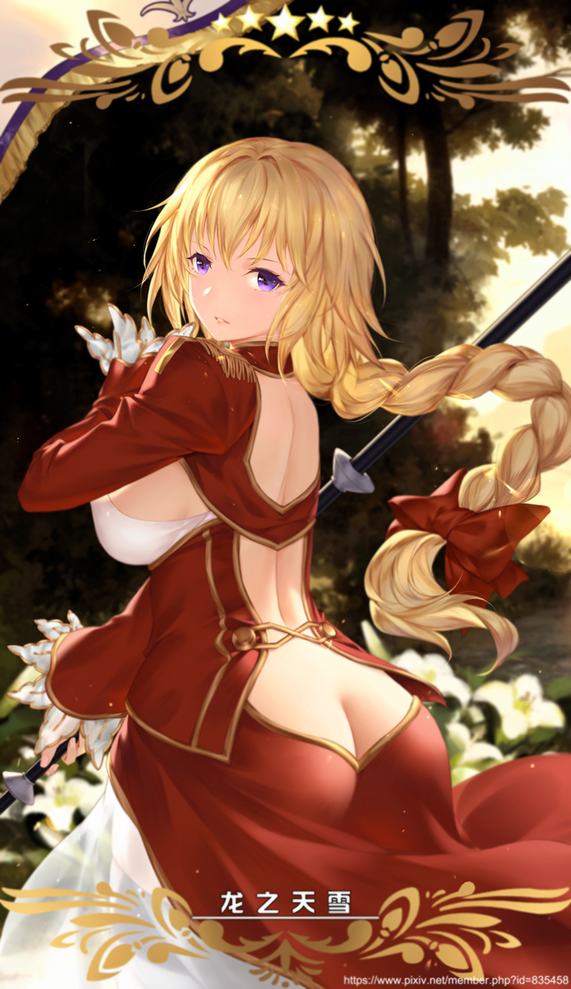 nero claudius and jeanne d'arc (fate and 1 more) drawn by yijian_ma