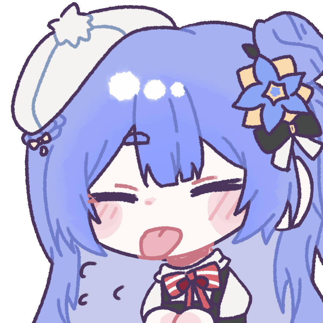azusa (nijisanji and 2 more) drawn by pekoii-