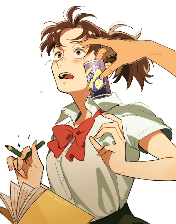 shiomi kotone (persona and 2 more) drawn by ine_(goin)