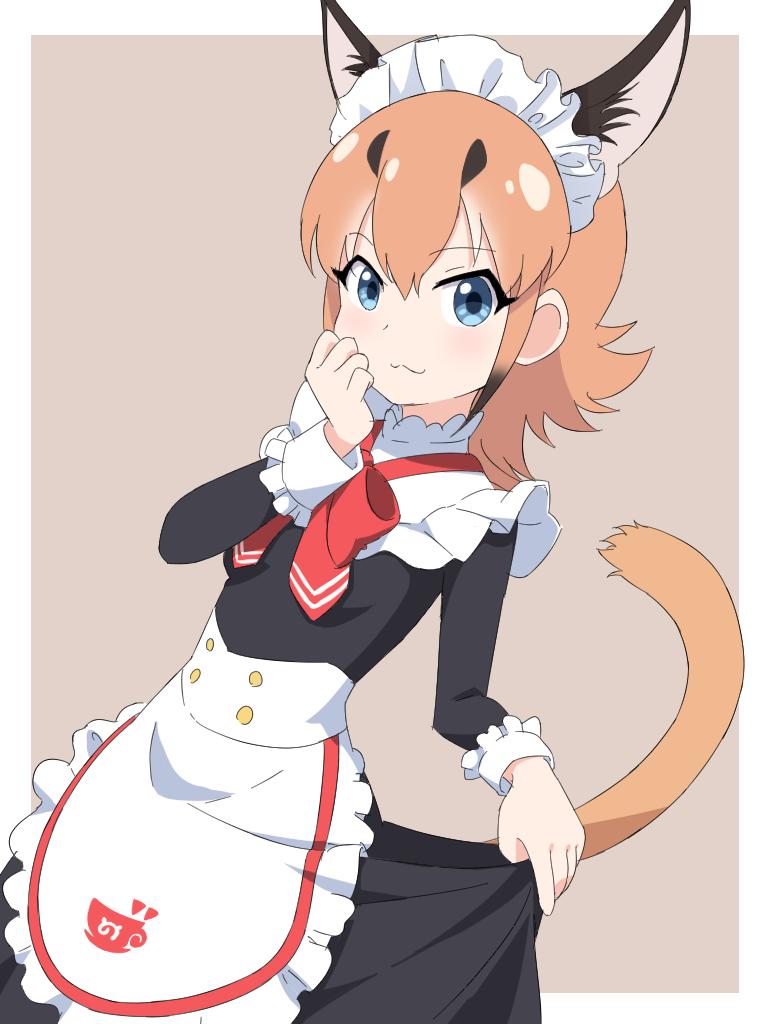 caracal (kemono friends and 1 more) drawn by ilyfon133