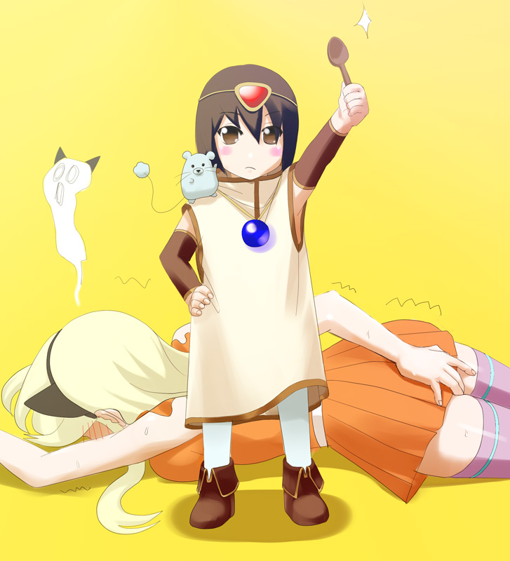 ki and fatina (druaga no tou) drawn by majoora