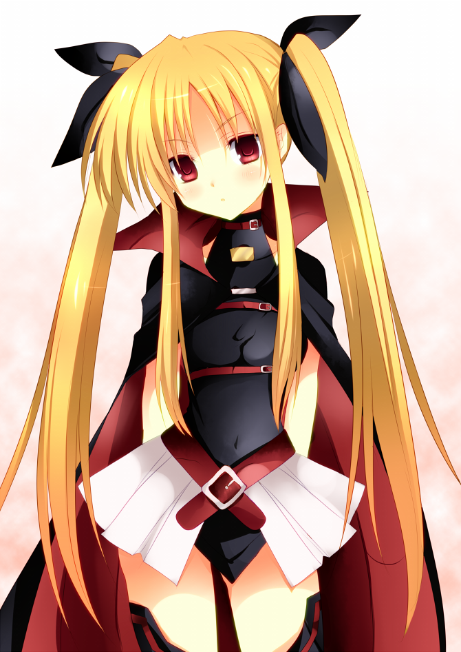 fate testarossa (lyrical nanoha and 2 more) drawn by kinatsu_souju