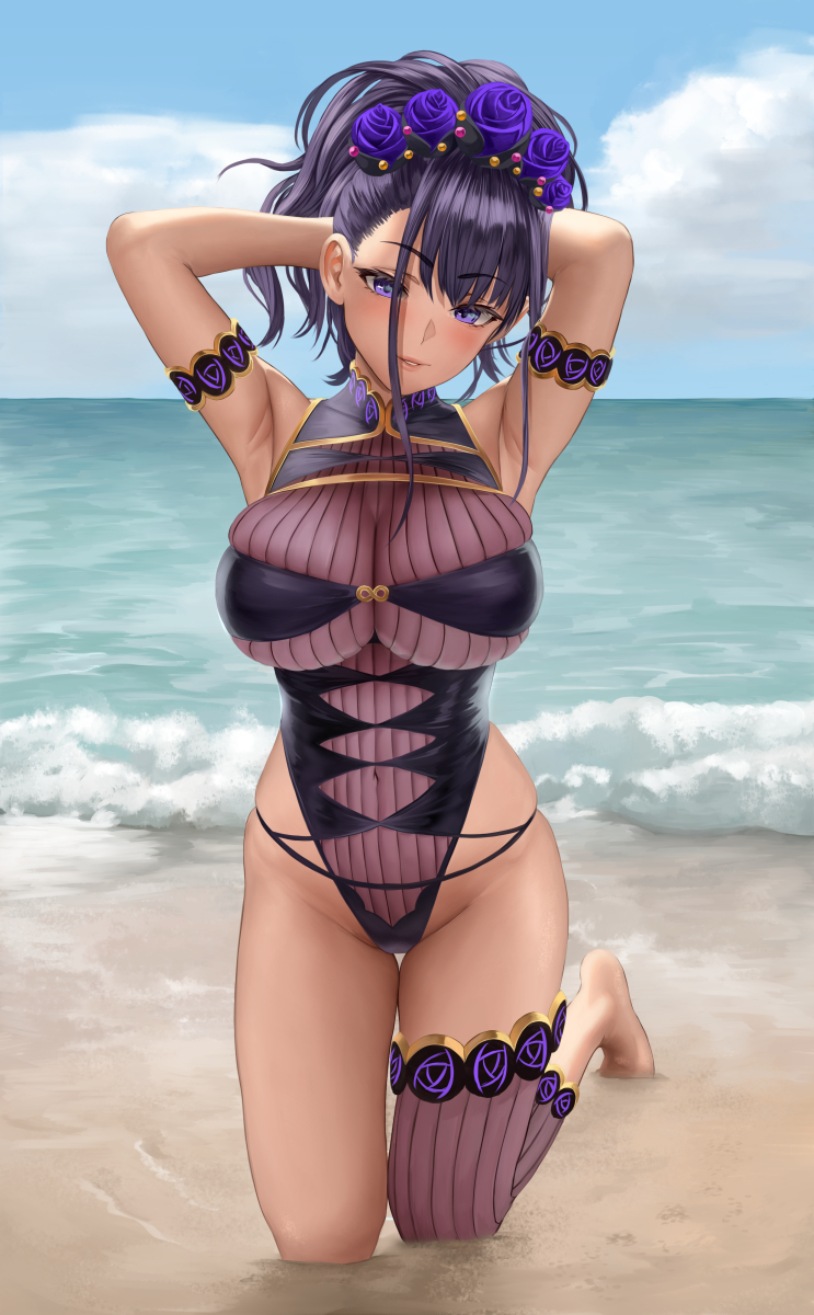 murasaki shikibu (fate and 1 more) drawn by yamaneko_(tkdrumsco)