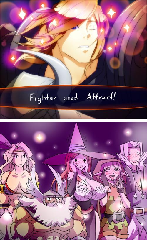 sorceress, amazon, elf, dwarf, fighter, and 1 more (dragon's crown) drawn by matsu-sensei