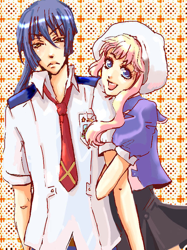 sheryl nome and saotome alto (macross and 1 more) drawn by miyabi_h46