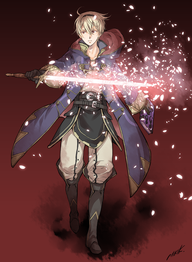 male robin and leo (fire emblem and 2 more) drawn by kizuki_miki