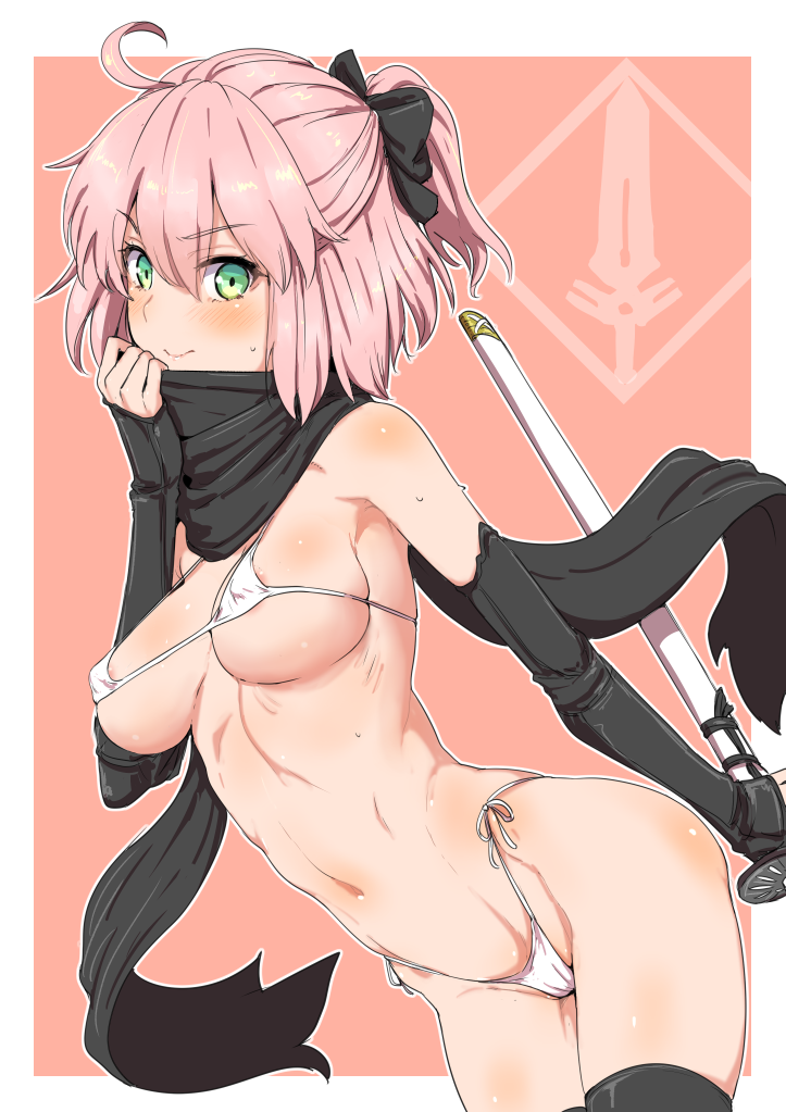 okita souji (fate and 1 more) drawn by clearite