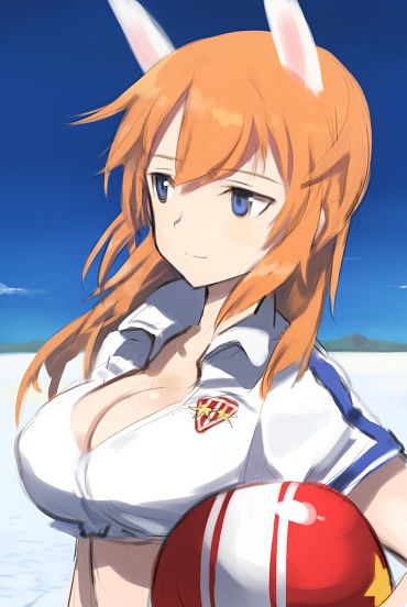 charlotte e. yeager (world witches series and 1 more) drawn by shimada_fumikane