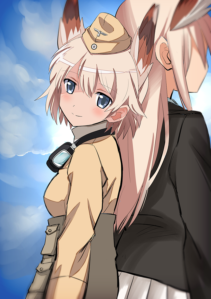 hanna-justina marseille and raisa pottgen (world witches series and 1 more) drawn by kaneko_(novram58)