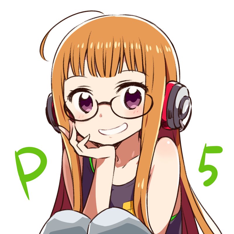 sakura futaba (persona and 1 more) drawn by chan_co