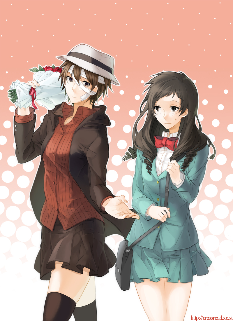 ryuugamine mikado and rokujou chikage (durarara!!) drawn by aile_(crossroads)