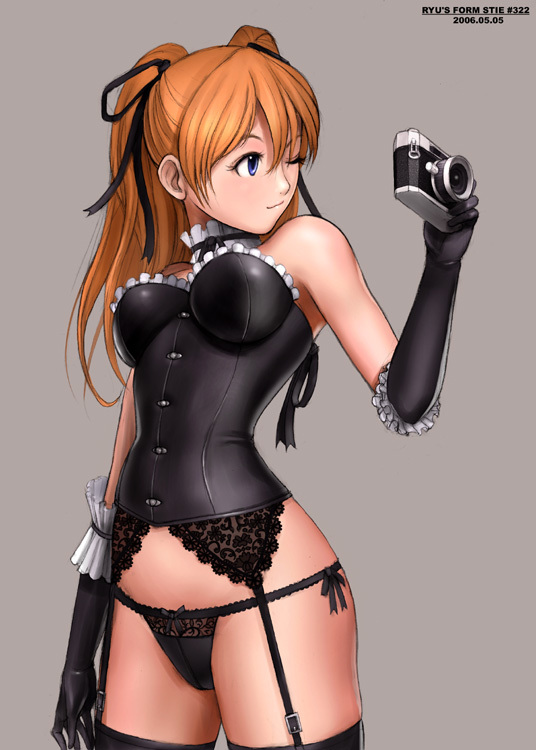 souryuu asuka langley (neon genesis evangelion) drawn by ryu_(ryu's_form_site)