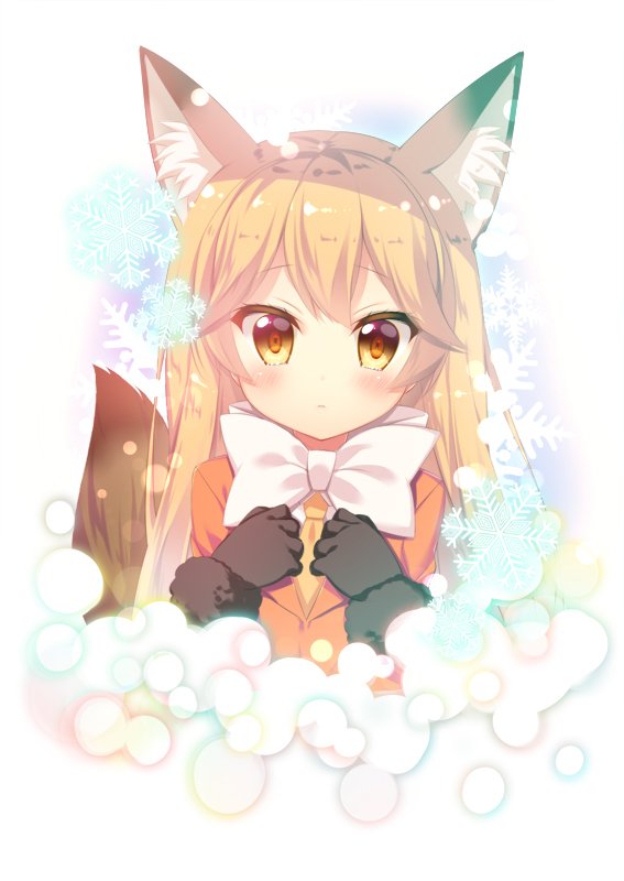 ezo red fox (kemono friends) drawn by mitsumomo_mamu