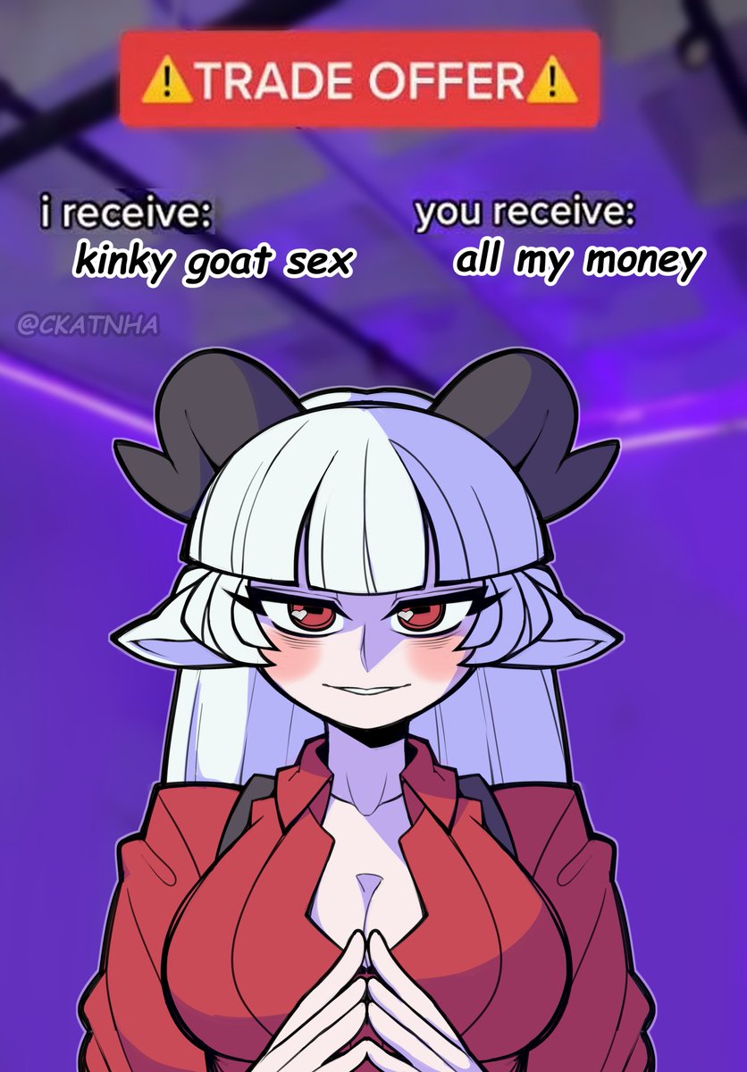 baphomet (original and 1 more) drawn by ckatnha