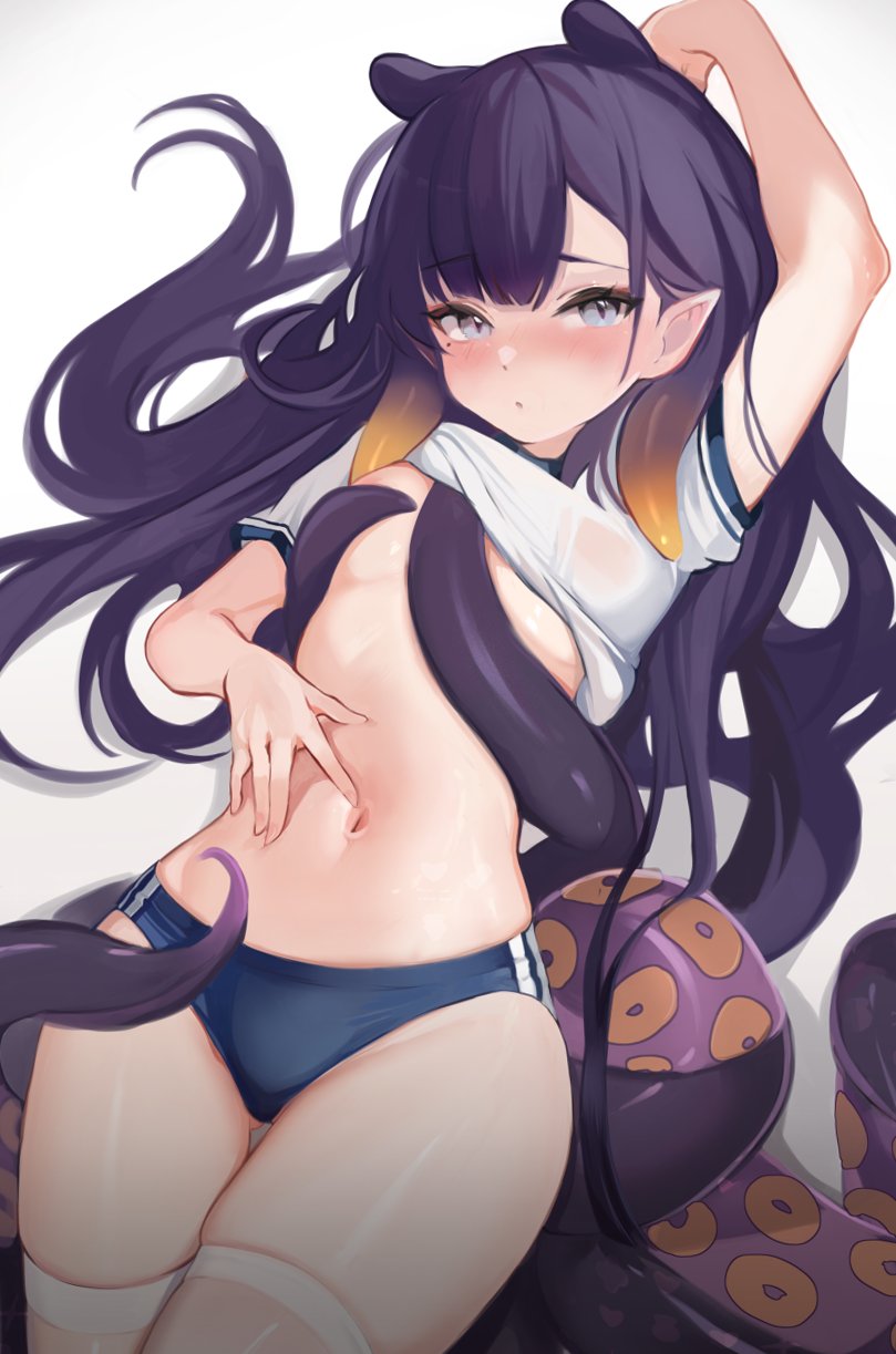 ninomae ina'nis (hololive and 1 more) drawn by koahri