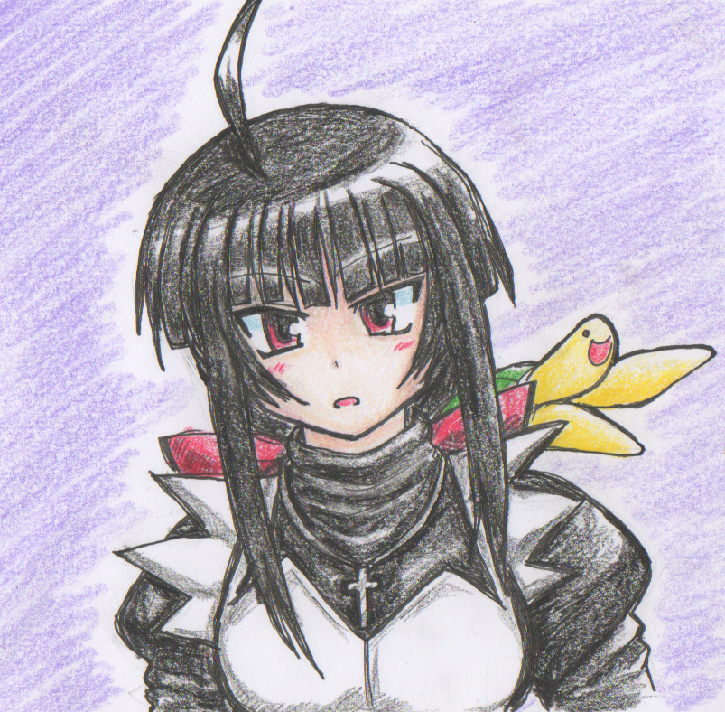 tama and urashima kanako (love hina) drawn by kouma_bonmaid