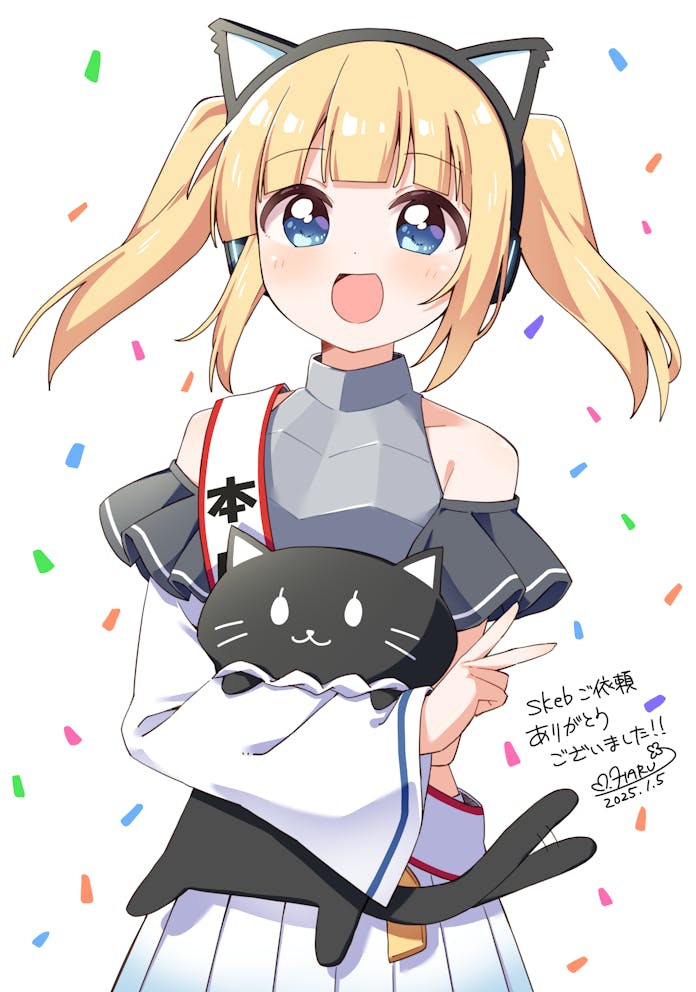 luchina (indie virtual youtuber) drawn by haru_(konomi_150)