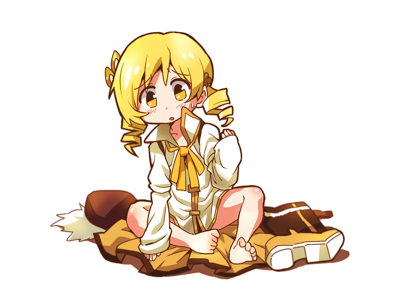 tomoe mami (mahou shoujo madoka magica) drawn by hobbang