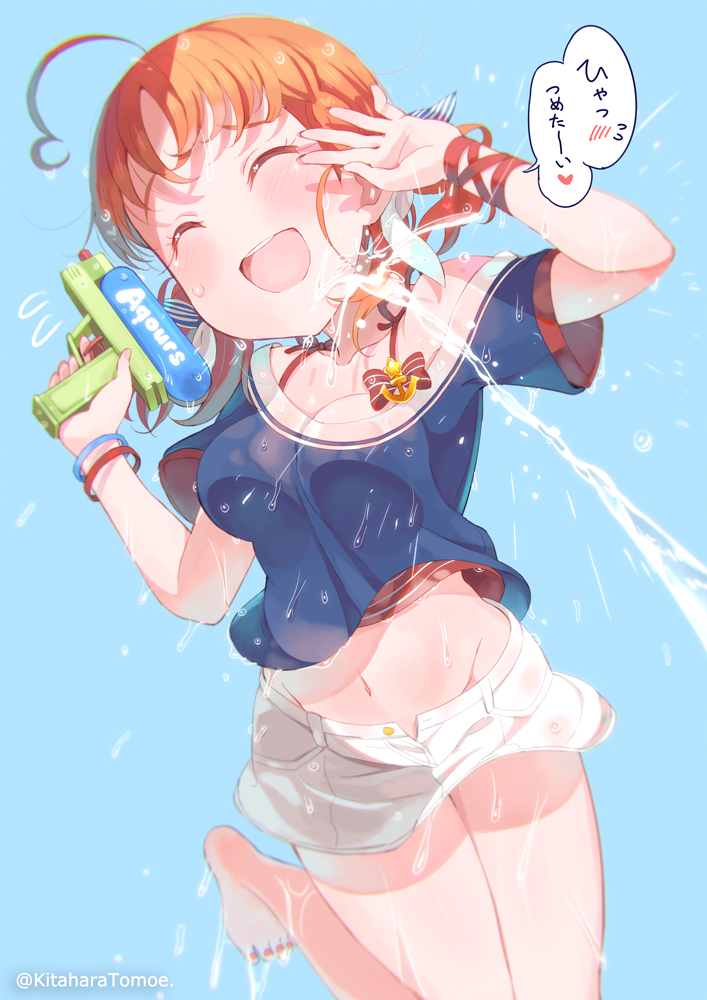 takami chika (love live! and 1 more) drawn by kitahara_tomoe_(kitahara_koubou)