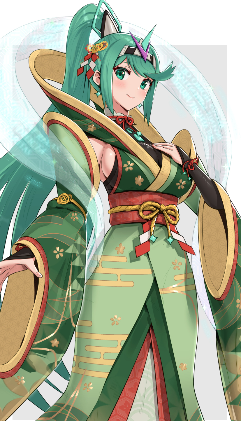 pneuma (xenoblade chronicles and 1 more) drawn by gonzarez