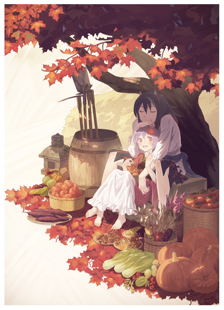 kijin seija and sukuna shinmyoumaru (touhou) drawn by yamamomo_(plank)