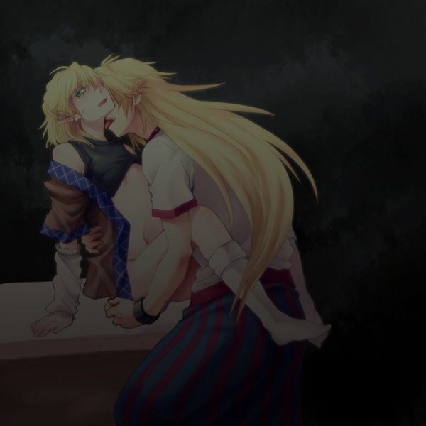 mizuhashi parsee and hoshiguma yuugi (touhou) drawn by re_ghotion