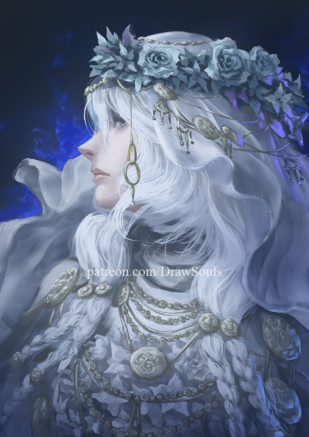 revenant (elden ring and 1 more) drawn by draw_souls