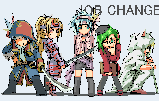 white mage, rydia, rosa farrell, cecil harvey, scholar, and 3 more (final fantasy and 1 more)