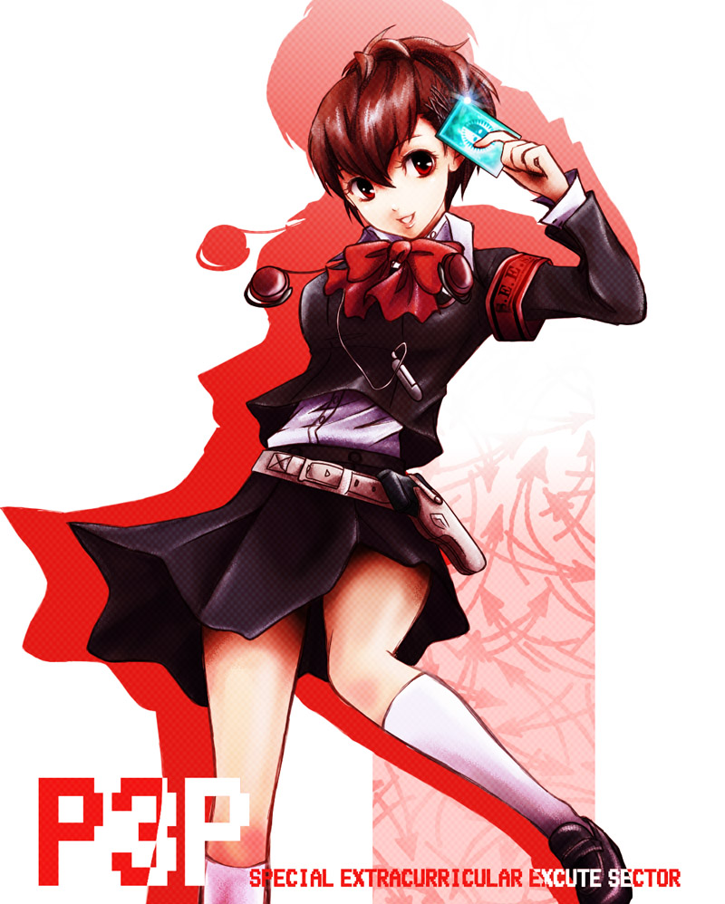 shiomi kotone (persona and 2 more) drawn by umimami