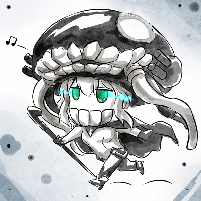 wo-class aircraft carrier (kantai collection) drawn by watarui