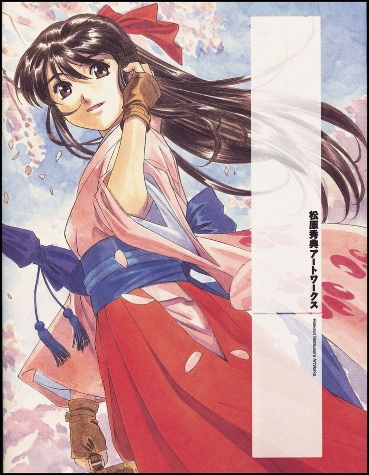shinguuji sakura (sakura taisen) drawn by matsubara_hidenori