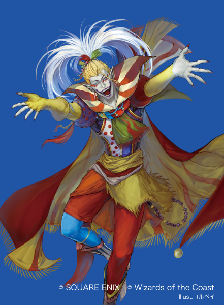 kefka palazzo (final fantasy and 3 more) drawn by makitoyuito