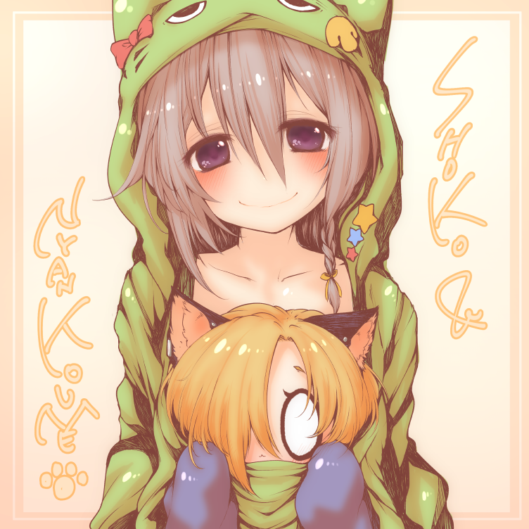 shirasaka koume and hoshi syoko (idolmaster and 1 more) drawn by eberoton