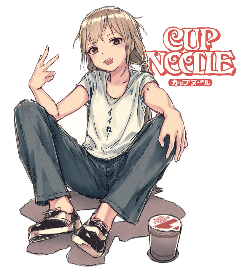 futaba anzu (idolmaster and 1 more) drawn by bullfalk