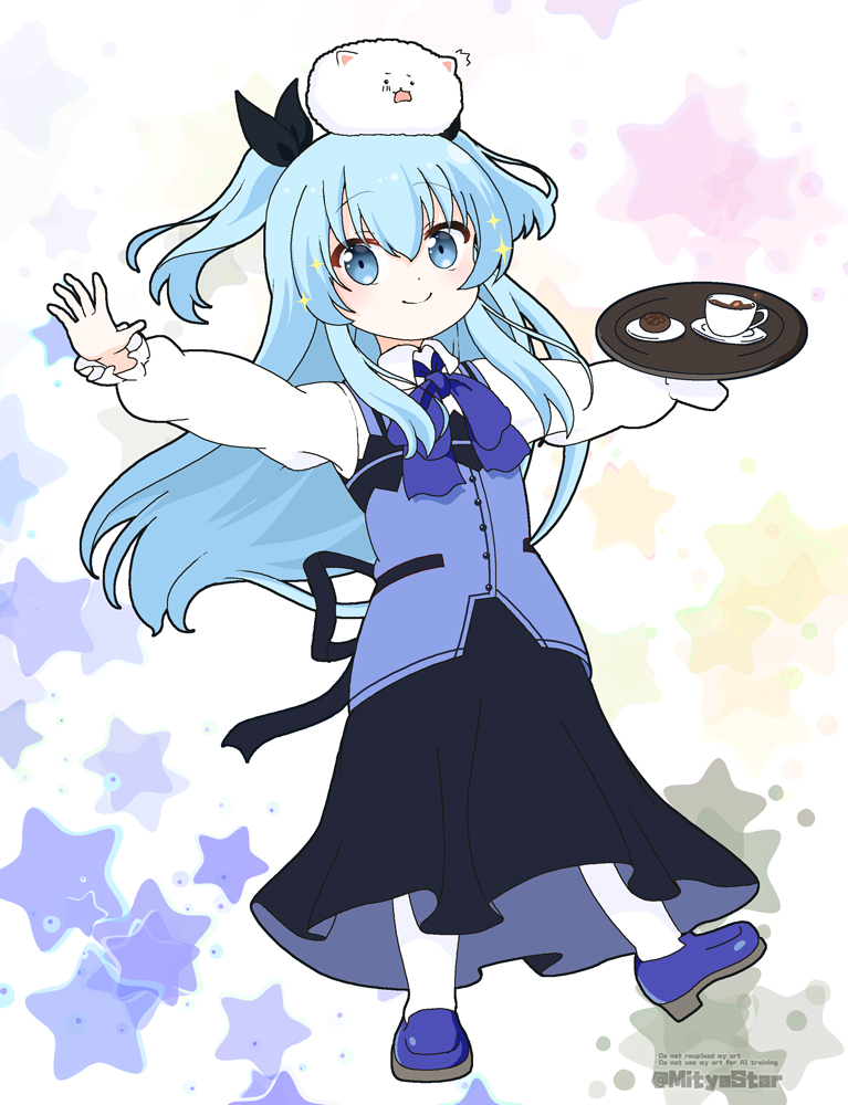 kafuu chino, tippy, noel, and minase inori (gochuumon wa usagi desu ka? and 1 more) drawn by mitya
