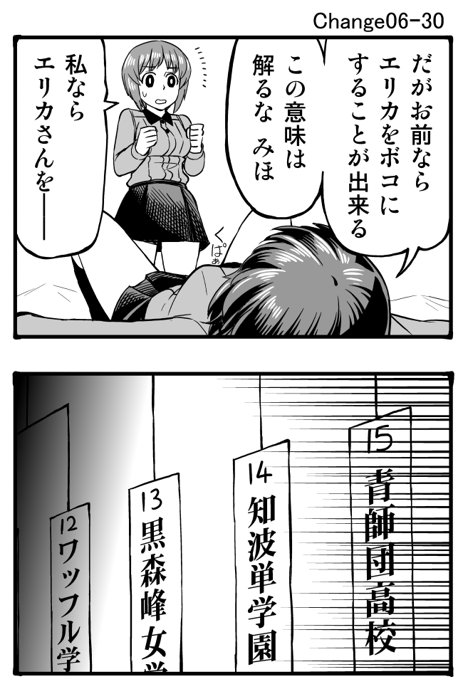 nishizumi miho and nishizumi maho (girls und panzer) drawn by sutahiro_(donta)