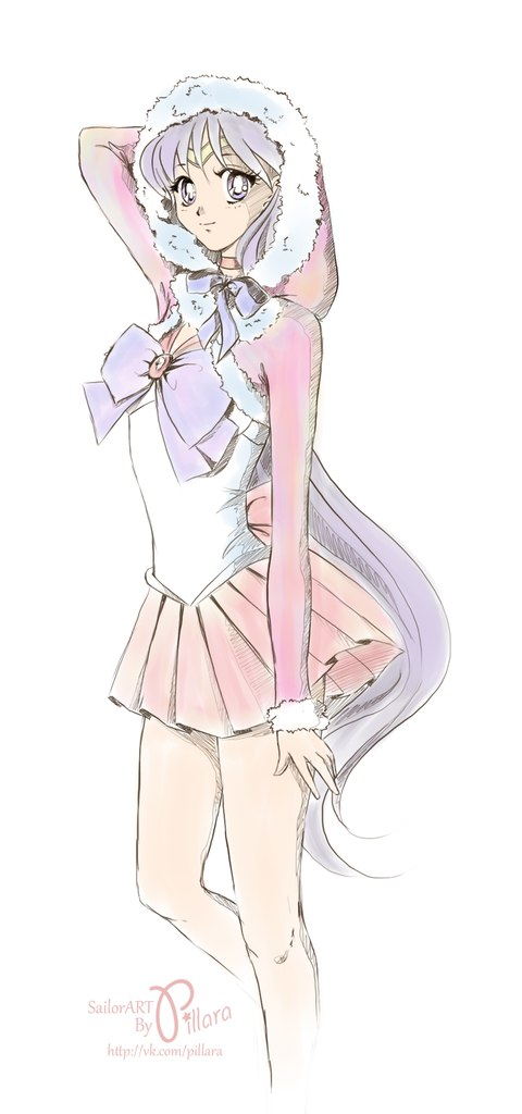 hino rei and sailor mars (bishoujo senshi sailor moon) drawn by pillara