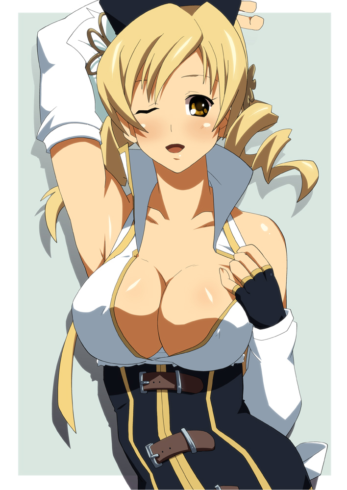 tomoe mami (mahou shoujo madoka magica) drawn by shin'ya_(nanp)