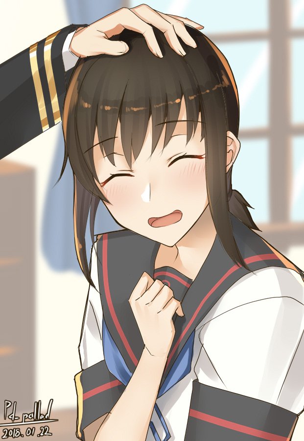 fubuki and fubuki kai ni (kantai collection) drawn by pallad