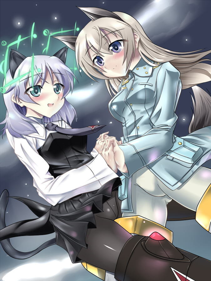 sanya v. litvyak and eila ilmatar juutilainen (world witches series and 1 more) drawn by ao_(time-leap)