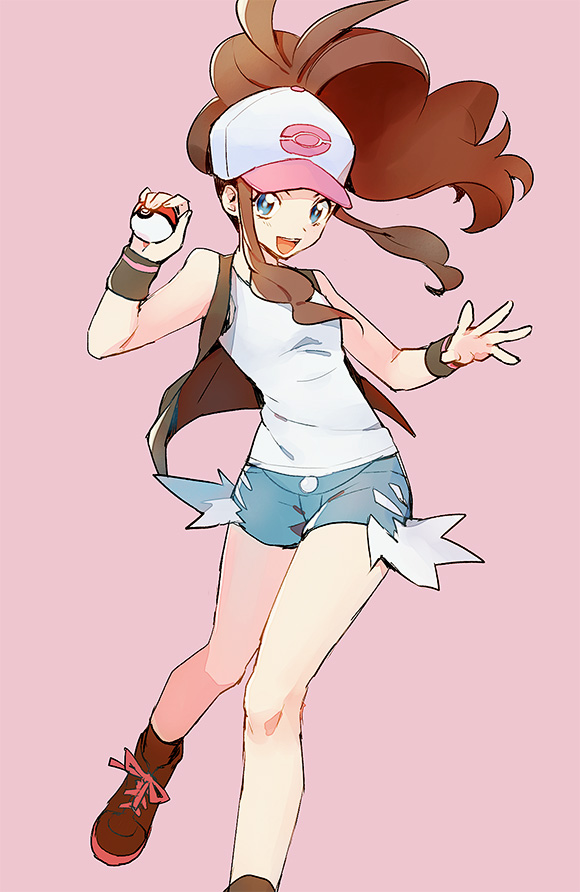 hilda (pokemon and 1 more) drawn by kurochiroko