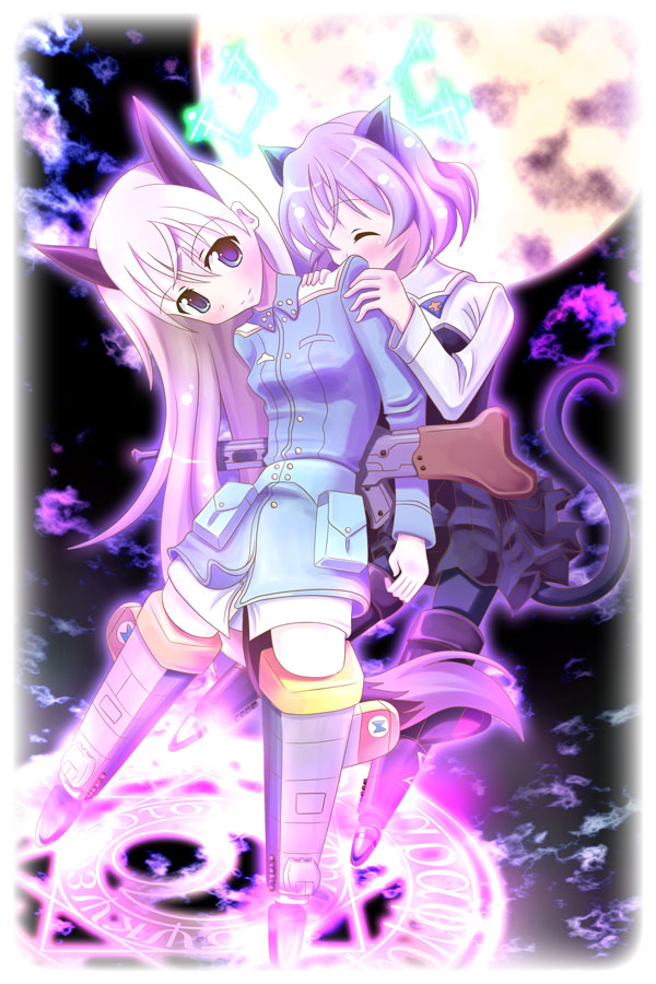 sanya v. litvyak and eila ilmatar juutilainen (world witches series and 1 more) drawn by binzume_suika