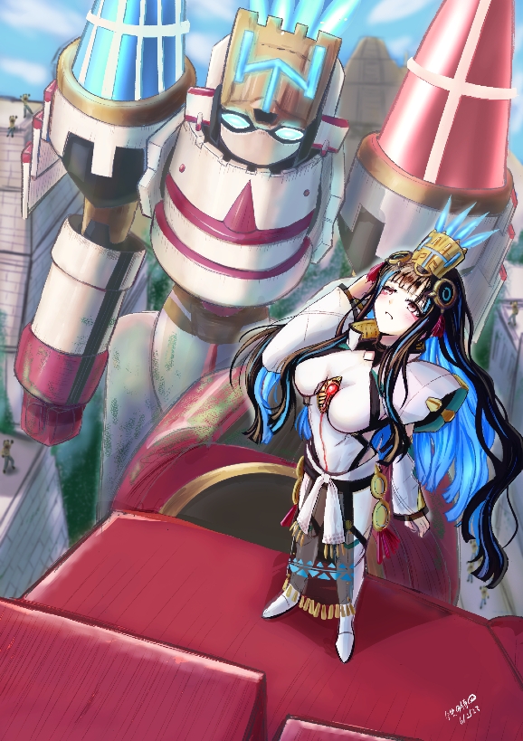 tenochtitlan (fate and 1 more) drawn by tetsu_no_samurai