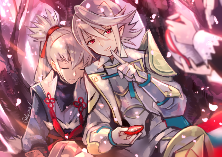 male corrin, takumi, and felicia (fire emblem and 1 more) drawn by miyuki_ruria