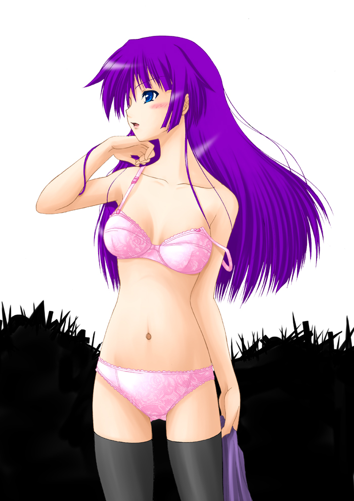 senjougahara hitagi (monogatari and 1 more) drawn by akanako