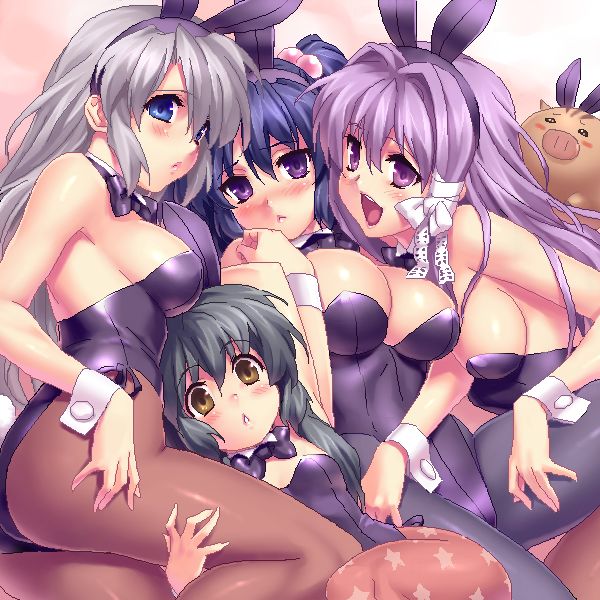 fujibayashi kyou, ibuki fuuko, sakagami tomoyo, ichinose kotomi, and botan (clannad) drawn by zen_(kamuro)