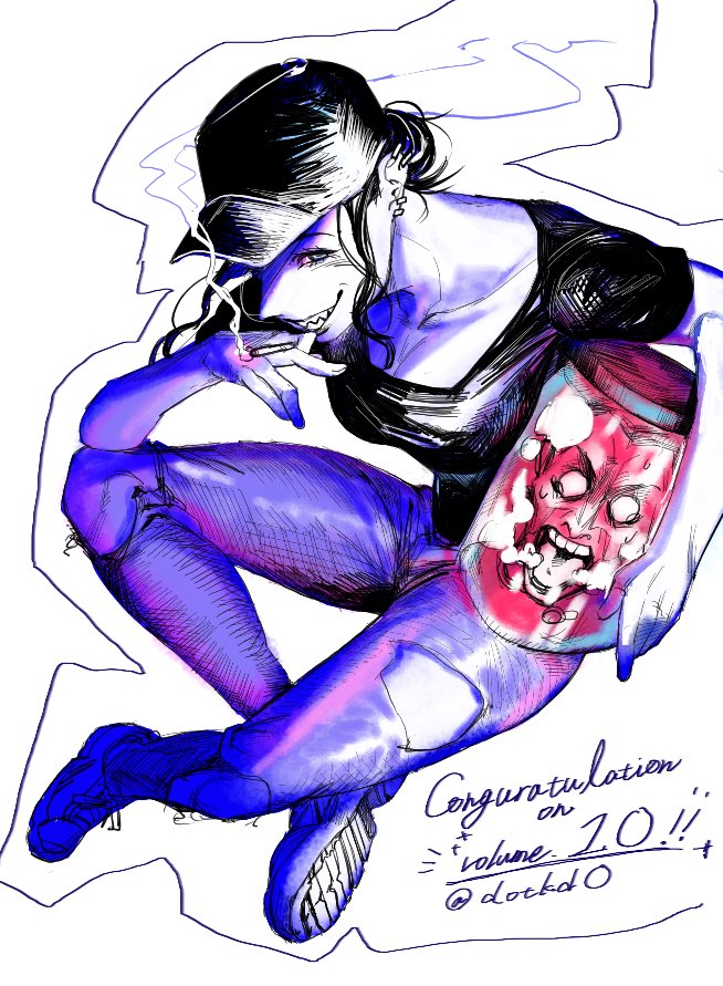 chandra hume and yubiko (choujin x) drawn by dotkd0
